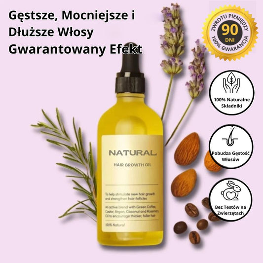 Naturalny Olejek na Porost Włosów